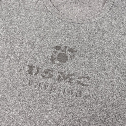 USMC ステンシルプリント ミリタリー Tシャツ