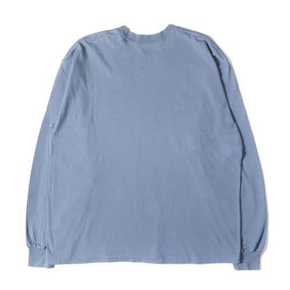 23SS フロッキープリント ロングスリーブ Tシャツ