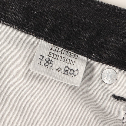 [希少 800本限定] 1990年代復刻 4th & Market Jeans 554 デニムパンツ (23782-0006) 日本製