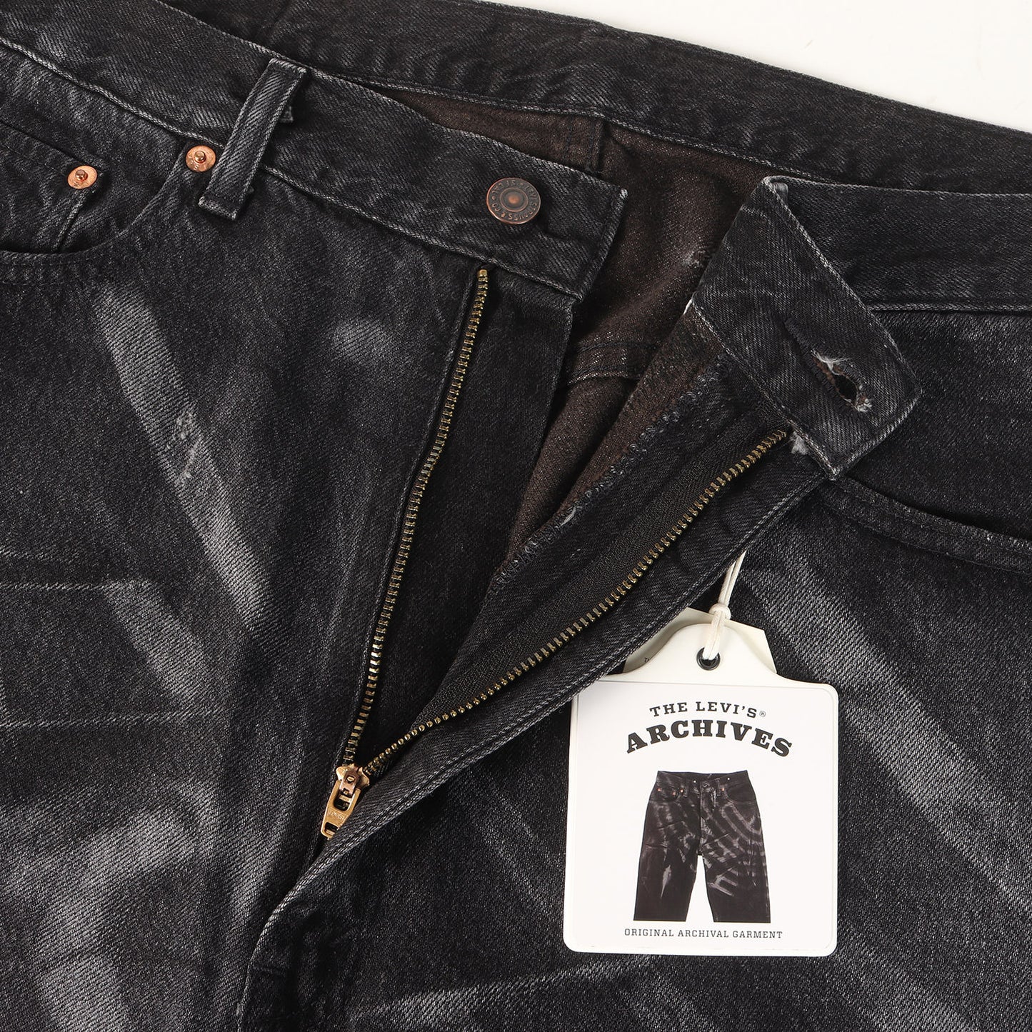 [希少 800本限定] 1990年代復刻 4th & Market Jeans 554 デニムパンツ (23782-0006) 日本製