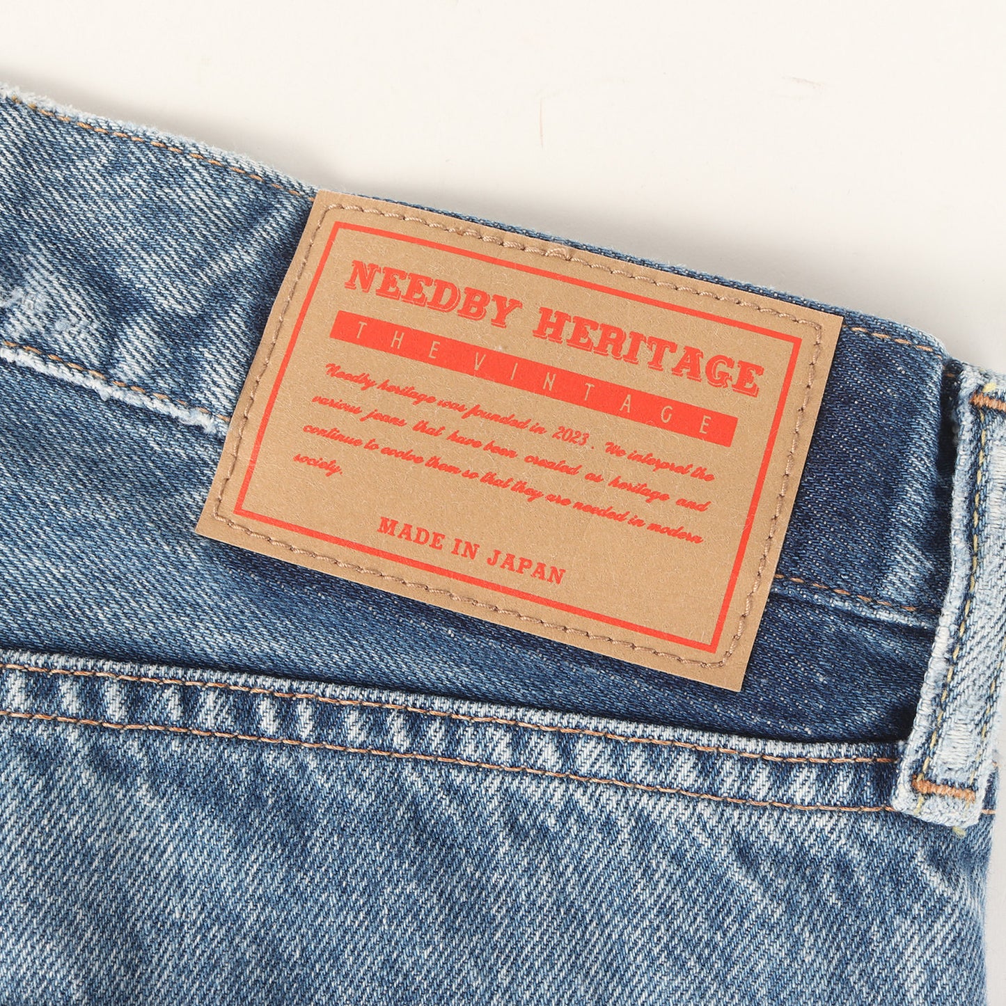 Begin別注 10本限定 西江 50年デニムパンツ