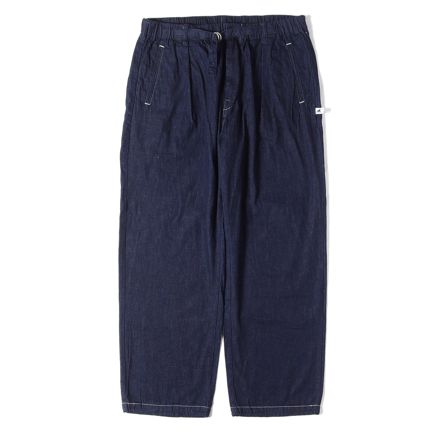 25AW ×POST O'ALLS ワイド イージー デニムパンツ(CINCH DENIM TROUSERS)