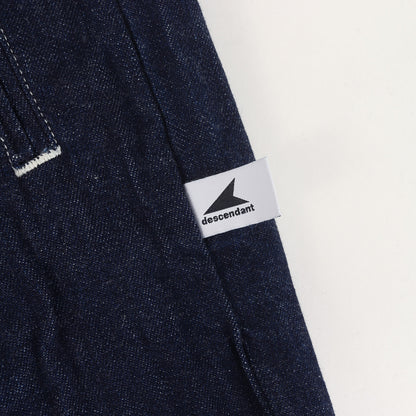 25AW ×POST O'ALLS ワイド イージー デニムパンツ(CINCH DENIM TROUSERS)