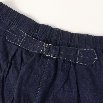 25AW ×POST O'ALLS ワイド イージー デニムパンツ(CINCH DENIM TROUSERS)