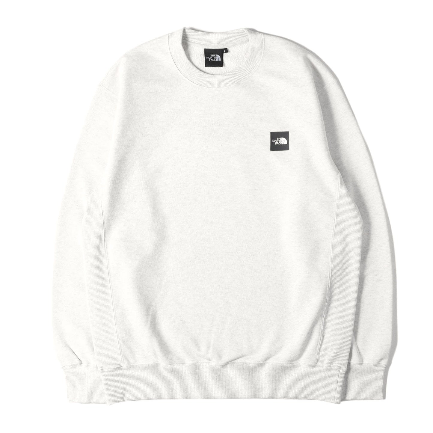スクエアロゴ リバースウィーブ スウェット (Heather Logo Crew)