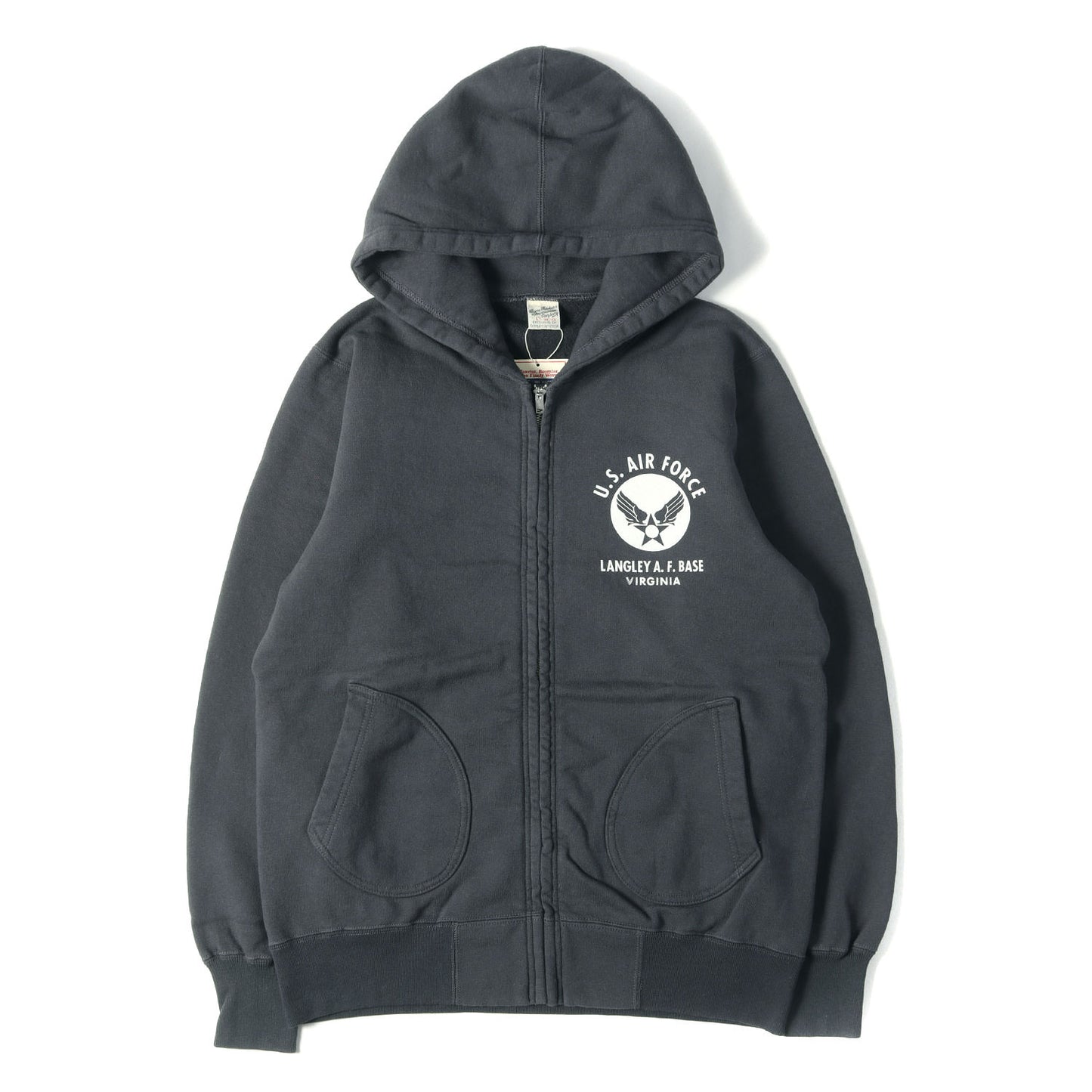 U.S. AIR FORCE フルジップ スウェットパーカー (FULL ZIP SWEAT PARKA U.S. AIR FORCE)
