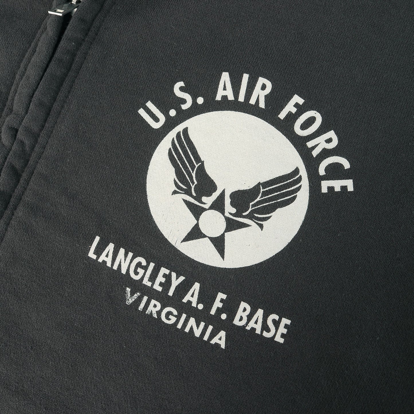 U.S. AIR FORCE フルジップ スウェットパーカー (FULL ZIP SWEAT PARKA U.S. AIR FORCE)