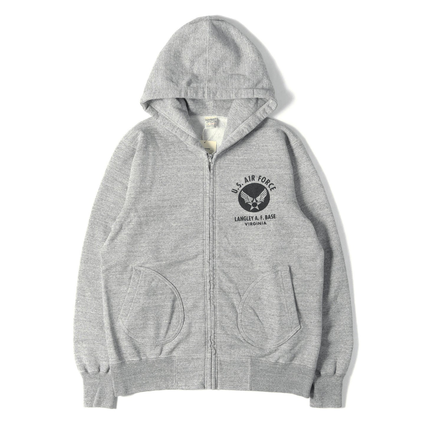 U.S. AIR FORCE フルジップ スウェットパーカー (FULL ZIP SWEAT PARKA U.S. AIR FORCE)