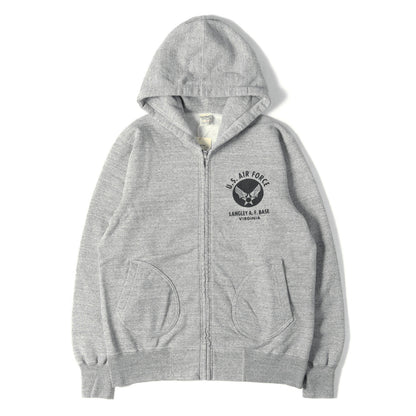 U.S. AIR FORCE フルジップ スウェットパーカー (FULL ZIP SWEAT PARKA U.S. AIR FORCE)