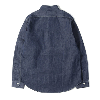 デニム ワークシャツ (BLUE DENIM WORK SHIRT)