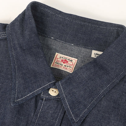 デニム ワークシャツ (BLUE DENIM WORK SHIRT)