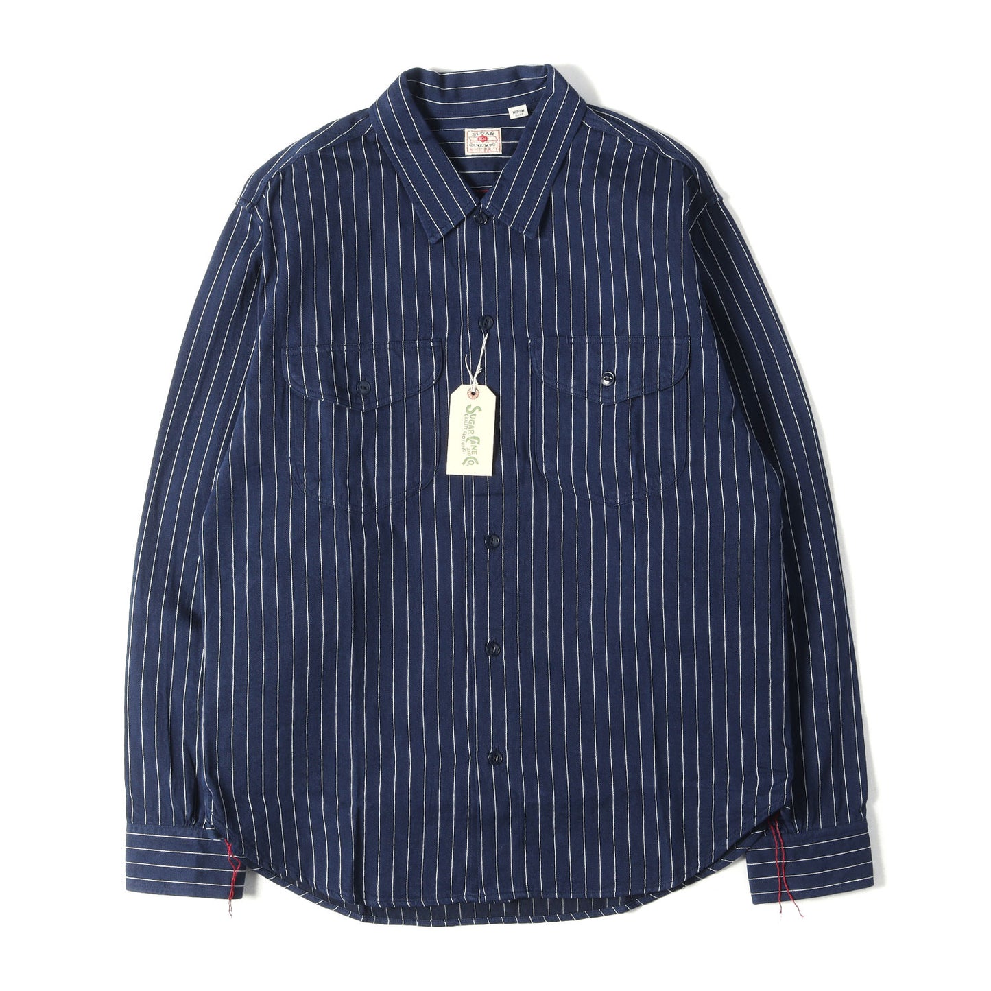 コークストライプ ヘリンボーン ワークシャツ (COKE STRIPE WORK SHIRT)