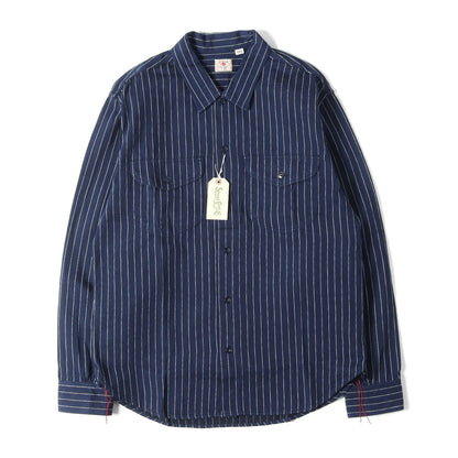 コークストライプ ヘリンボーン ワークシャツ (COKE STRIPE WORK SHIRT)