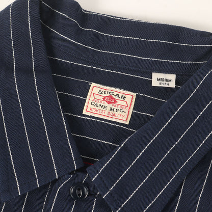 コークストライプ ヘリンボーン ワークシャツ (COKE STRIPE WORK SHIRT)