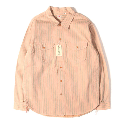 コークストライプ ヘリンボーン ワークシャツ (COKE STRIPE WORK SHIRT)