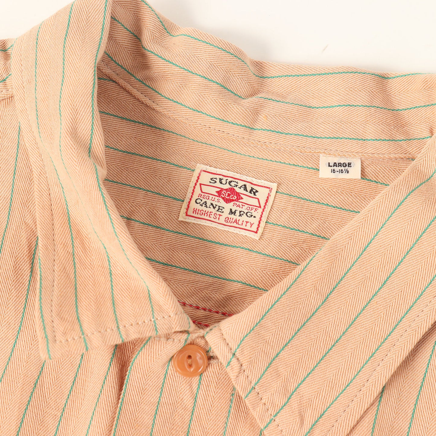 コークストライプ ヘリンボーン ワークシャツ (COKE STRIPE WORK SHIRT)