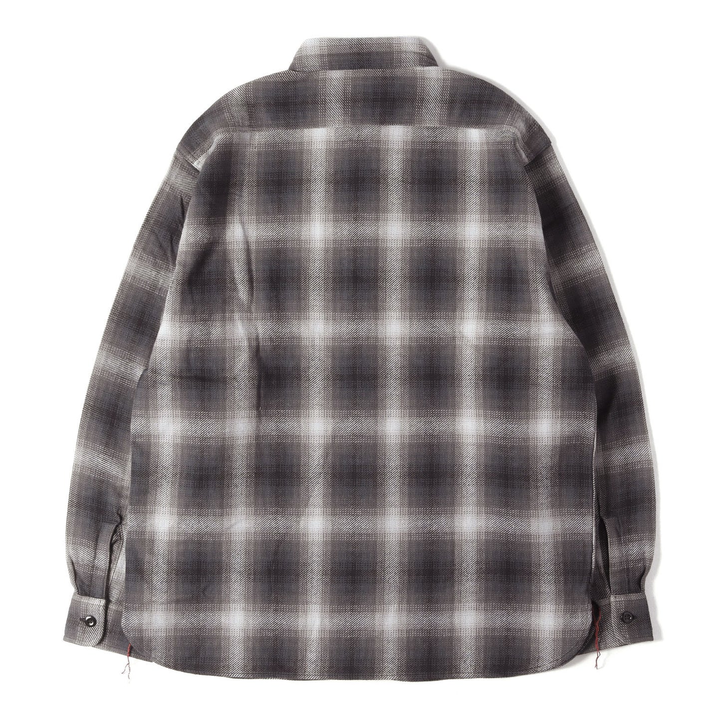 オンブレチェック フランネルシャツ (TWILL CHECK WORK SHIRT)