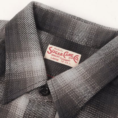 オンブレチェック フランネルシャツ (TWILL CHECK WORK SHIRT)
