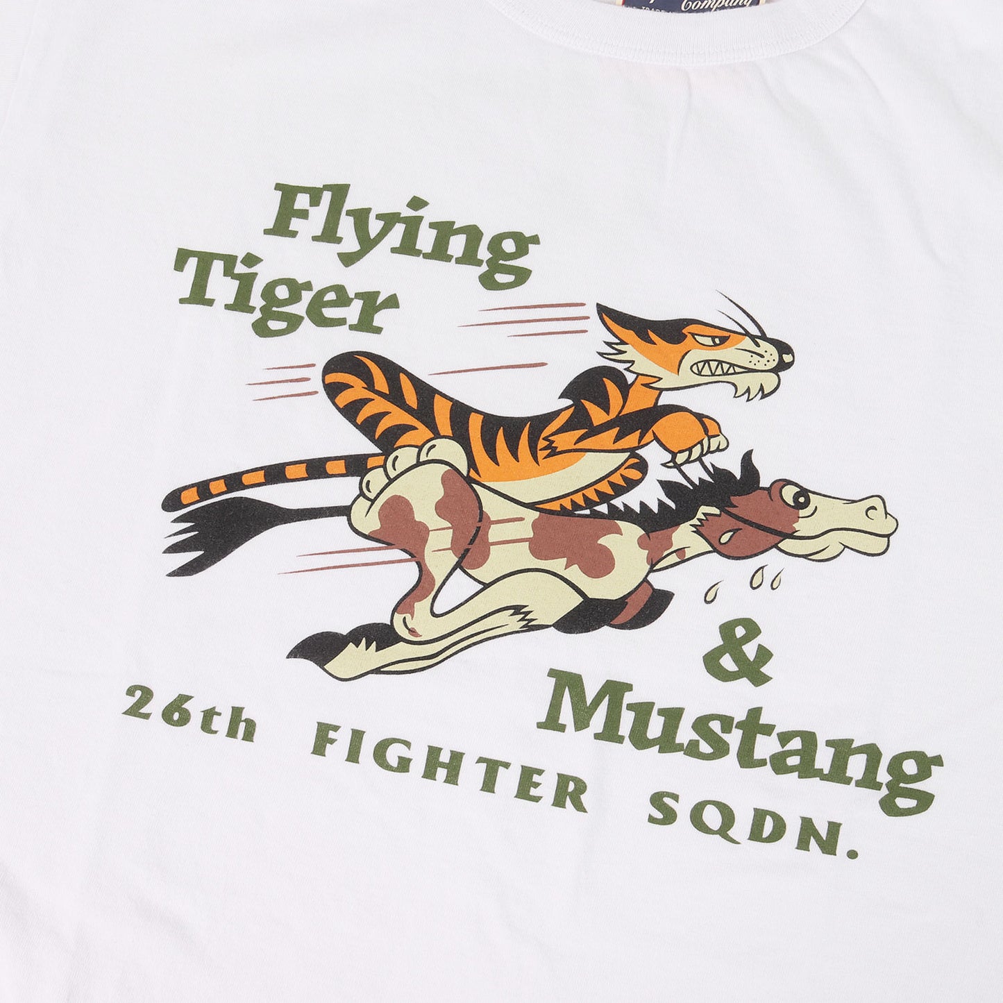 フライングタイガー&マスタング ミリタリー Tシャツ