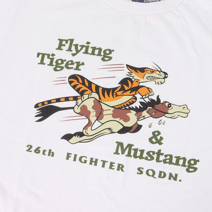 フライングタイガー&マスタング ミリタリー Tシャツ