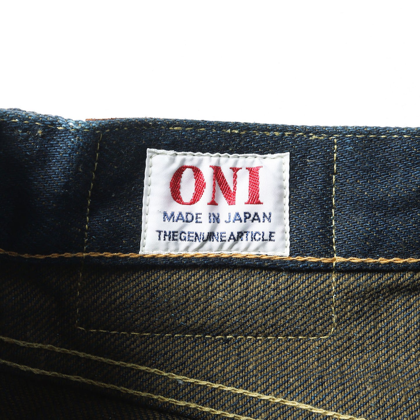 20oz シークレット レギュラーストレート デニムパンツ (ONI288ZR-OLV)