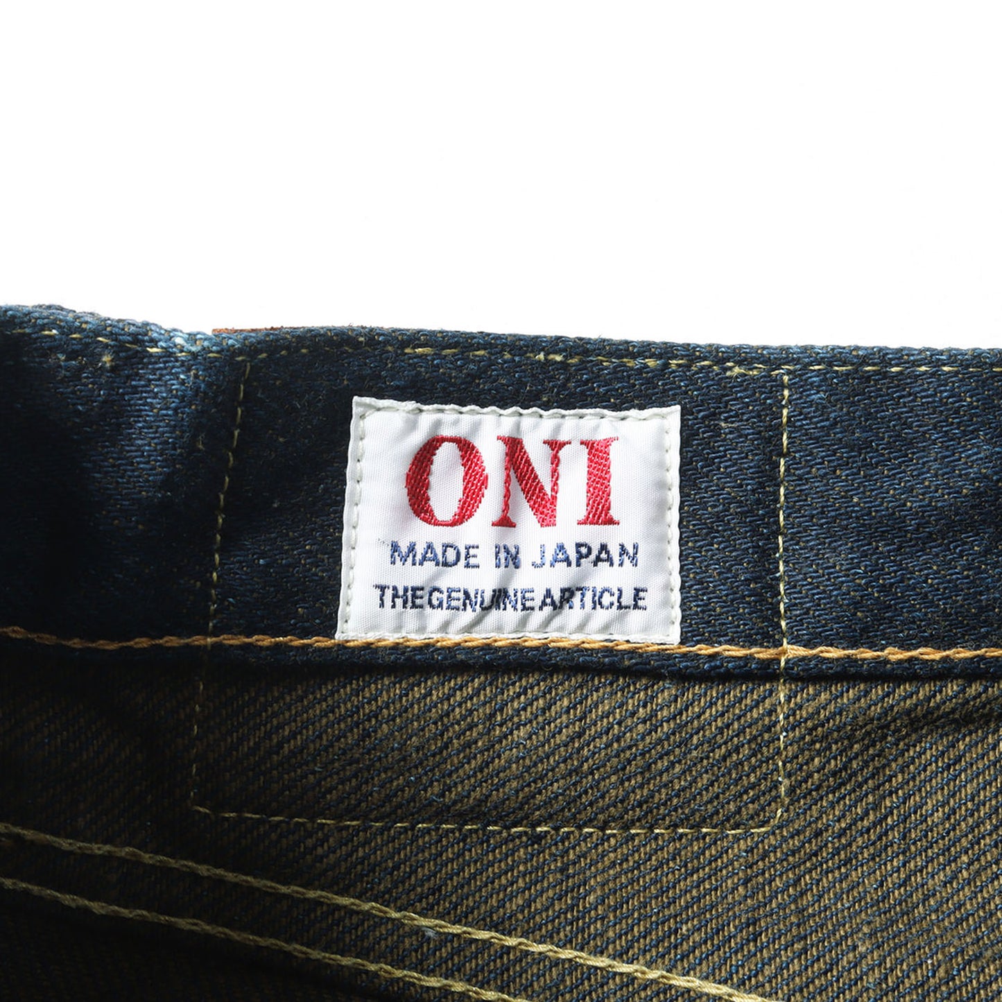 20oz シークレット レギュラーストレート デニムパンツ (ONI288ZR-OLV)