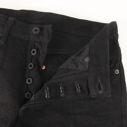 20oz シークレット レギュラーストレート ブラック デニムパンツ (ONI288ZR-BKBK)