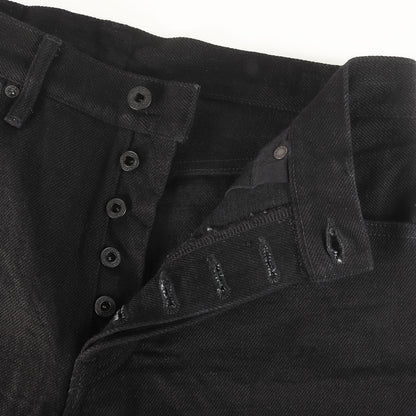 20oz シークレット レギュラーストレート ブラック デニムパンツ (ONI288ZR-BKBK)