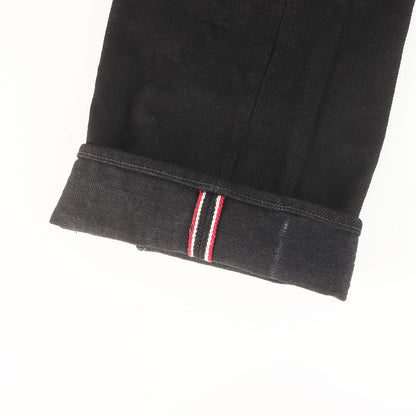20oz シークレット レギュラーストレート ブラック デニムパンツ (ONI288ZR-BKBK)