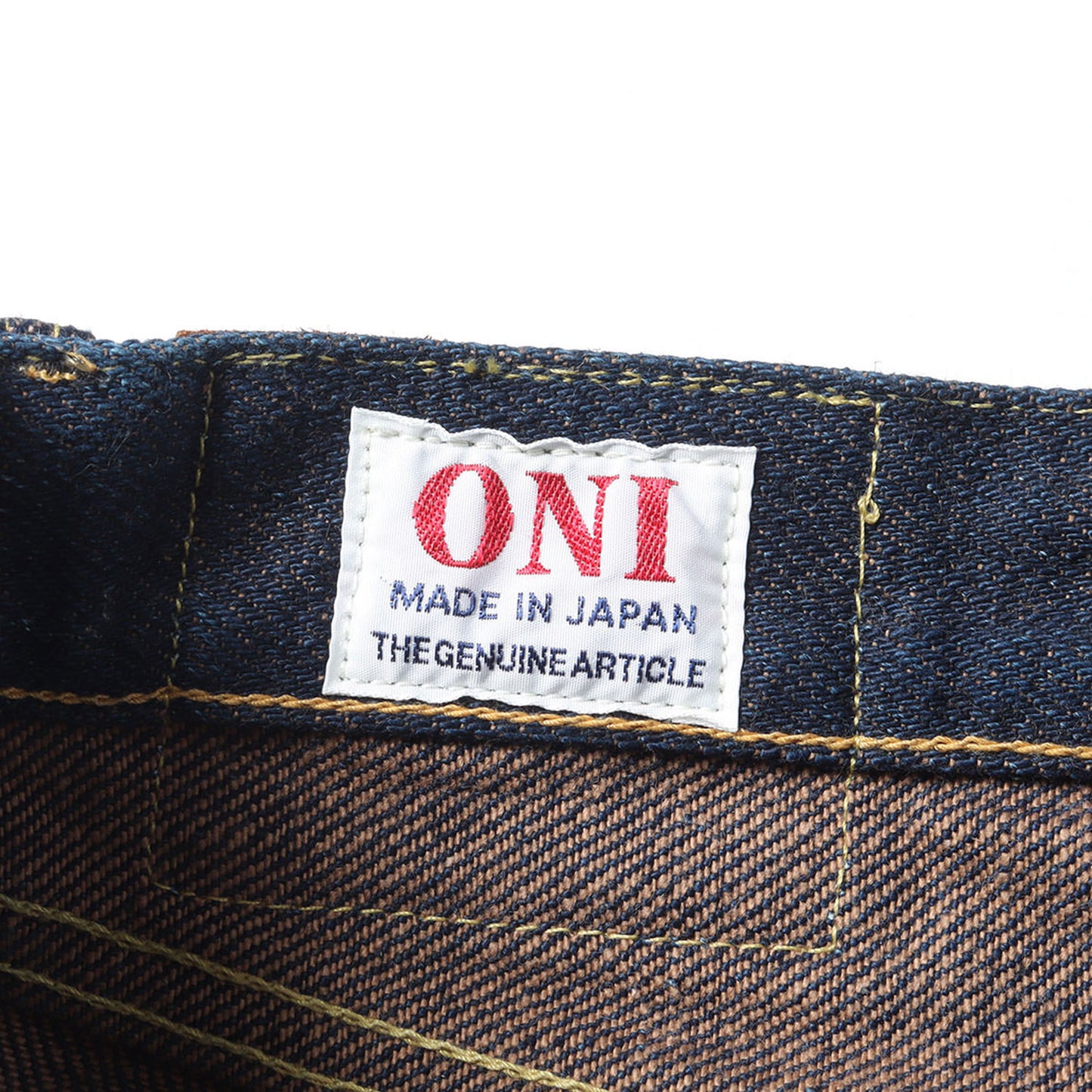 20oz シークレット レギュラーストレート デニムパンツ (ONI288ZR-LBR)