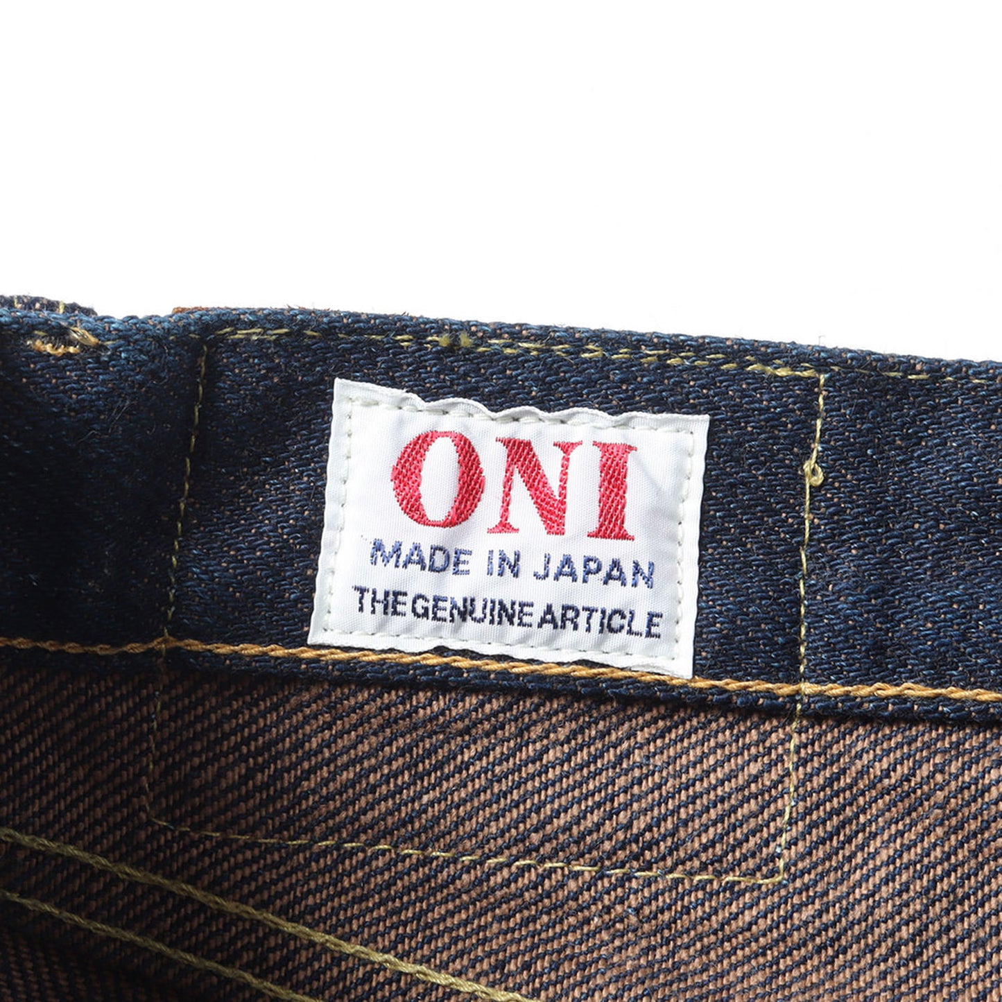 20oz シークレット レギュラーストレート デニムパンツ (ONI288ZR-LBR)