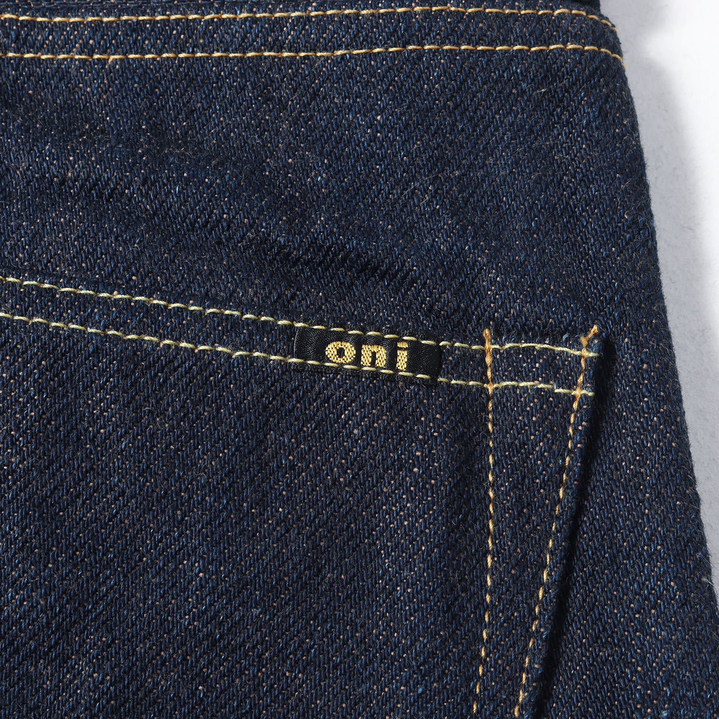 20oz シークレット スーパーワイドテーパード デニムパンツ (ONI822ZR-LBR)