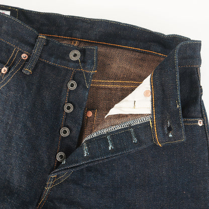 20oz シークレット スーパーワイドテーパード デニムパンツ (ONI822ZR-LBR)