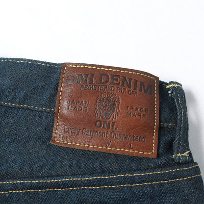 20oz シークレット ワイドストレート デニムパンツ (ONI200ZR-OLV)