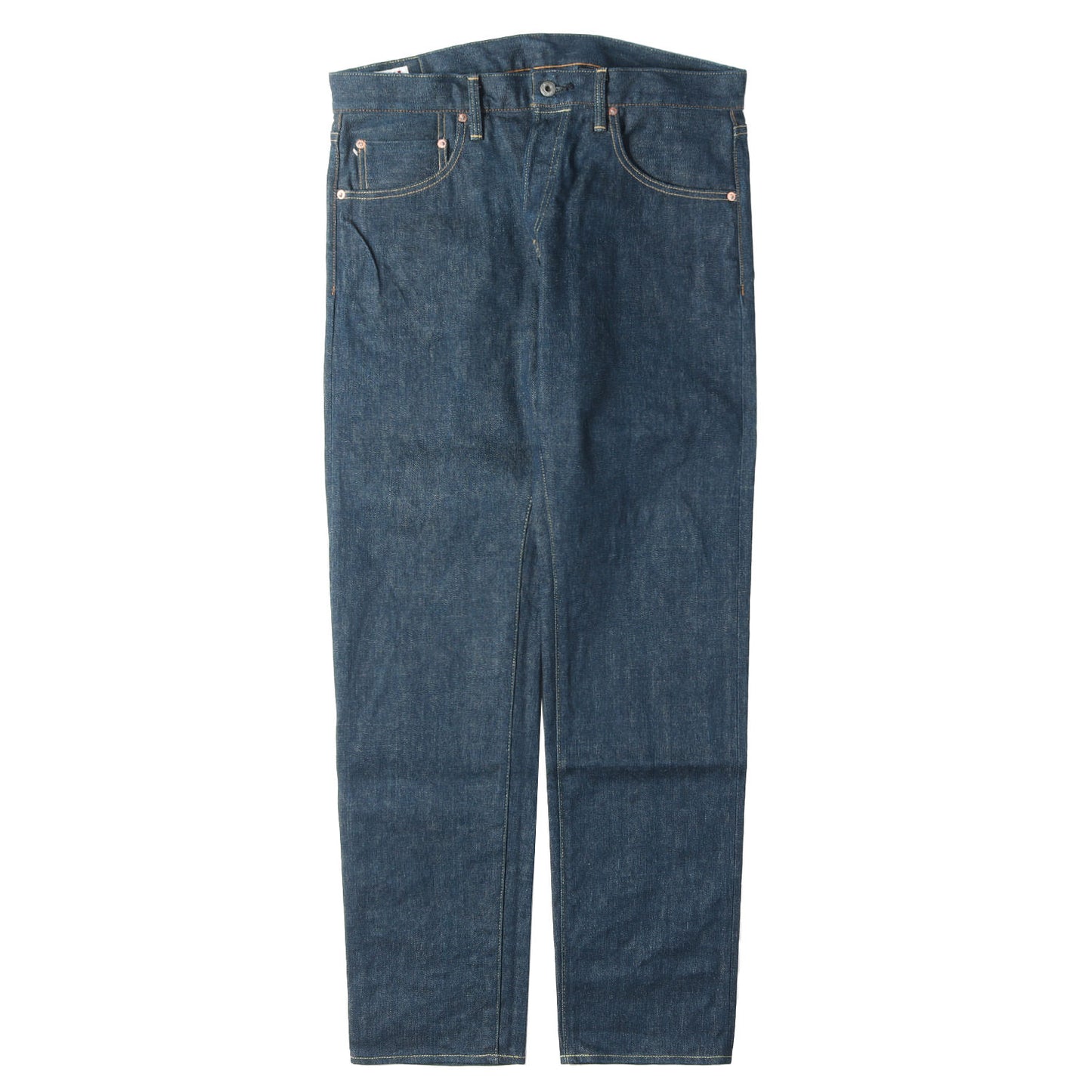 15oz 石川台 ストレッチ リラックス テーパード デニムパンツ (ONI-121S Ishikawadai)