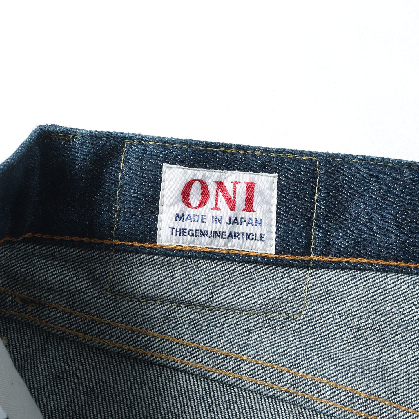 15oz 石川台 ストレッチ リラックス テーパード デニムパンツ (ONI-121S Ishikawadai)