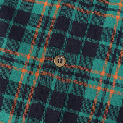 24AW ボタンダウン チェック フランネルシャツ(JAZZ FLANNEL SHIRT)