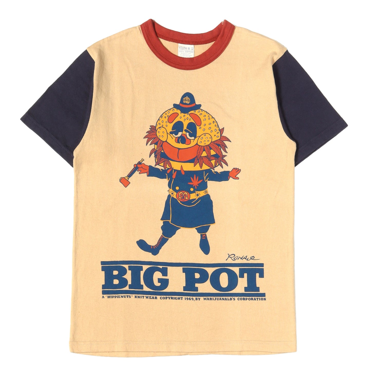 00s マリファナルド マクドナルド メイヤーチーズマック Tシャツ