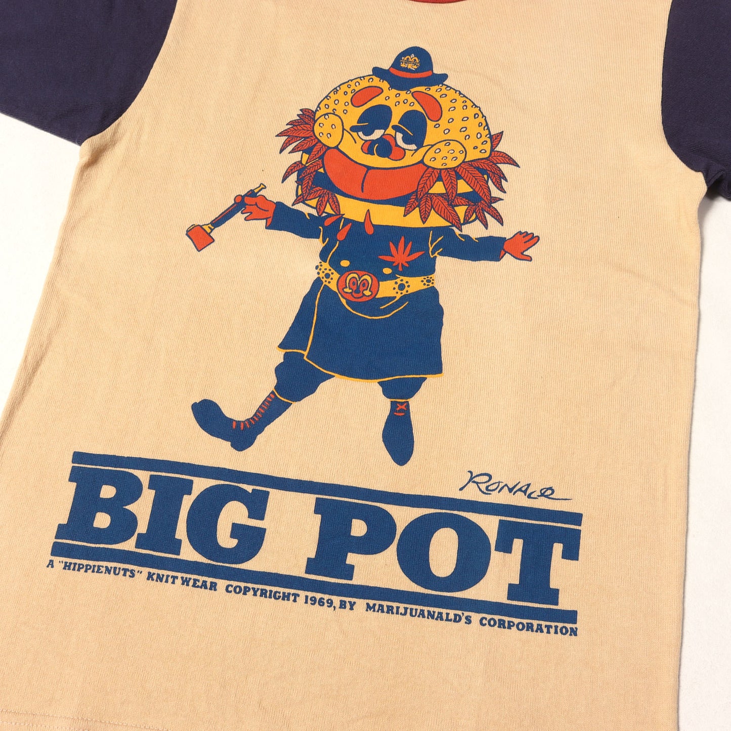 00s マリファナルド マクドナルド メイヤーチーズマック Tシャツ