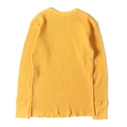 プリント サーマル ロングスリーブ Tシャツ