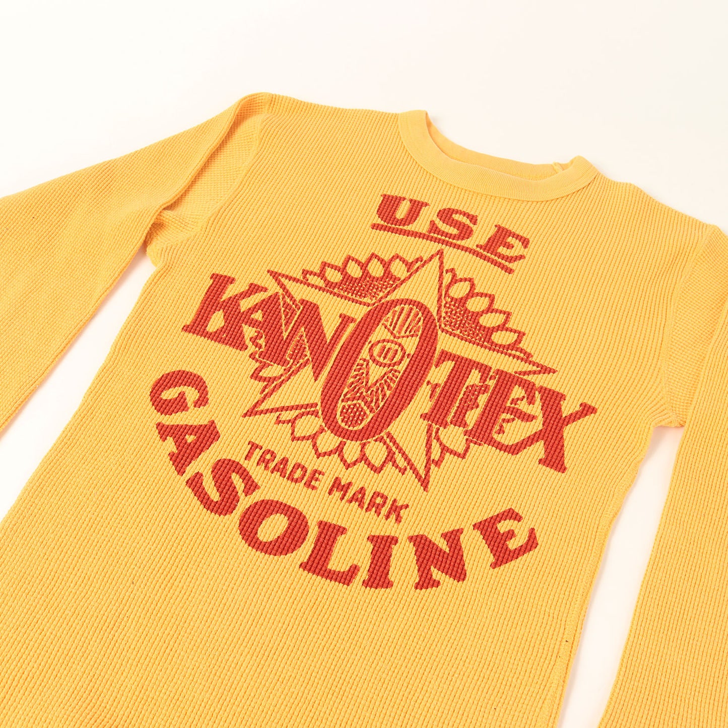 プリント サーマル ロングスリーブ Tシャツ