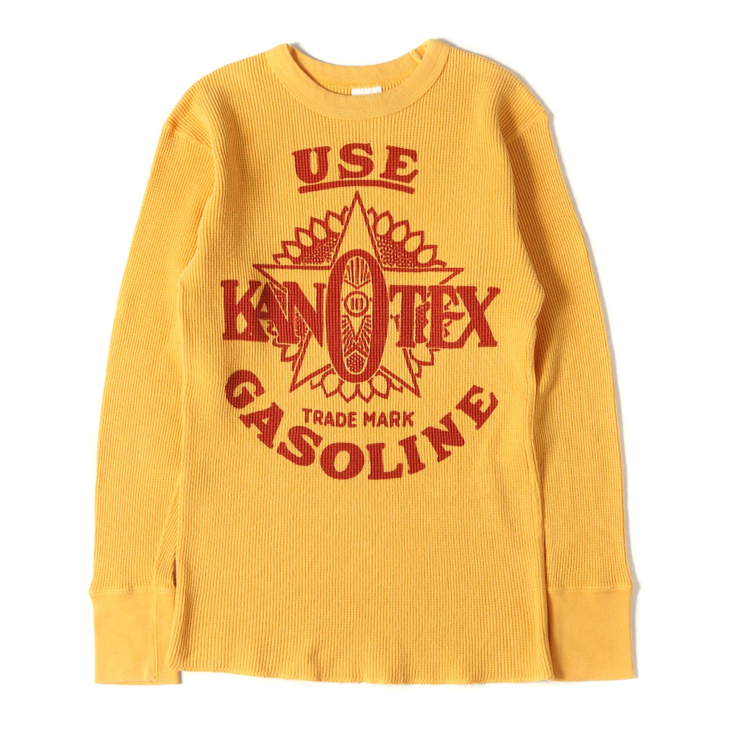 プリント サーマル ロングスリーブ Tシャツ