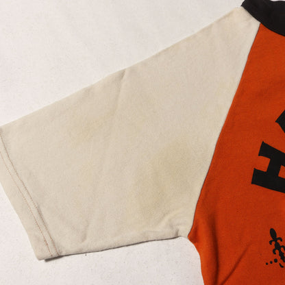HANCOCK GASOLINE プリント 3トーン Tシャツ