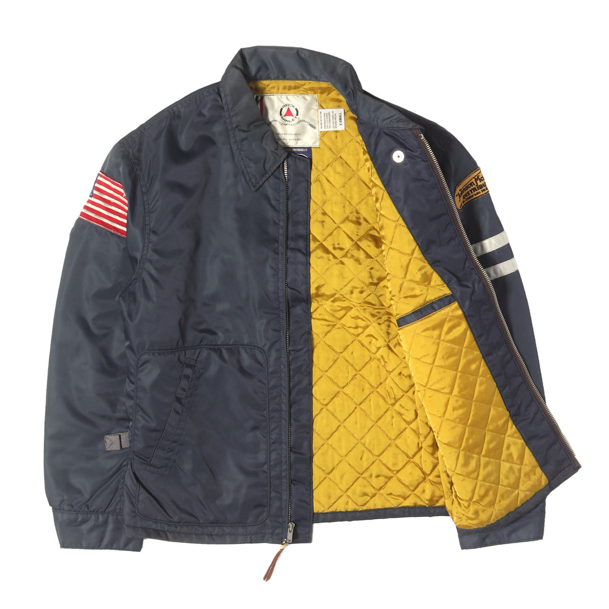 [雰囲気抜群] 00s ワッペン付き レーシング ジャケット Johnson Motors / BECK