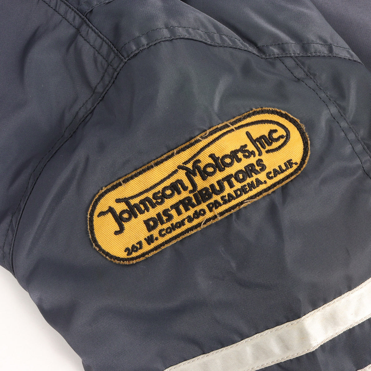 [雰囲気抜群] 00s ワッペン付き レーシング ジャケット Johnson Motors / BECK
