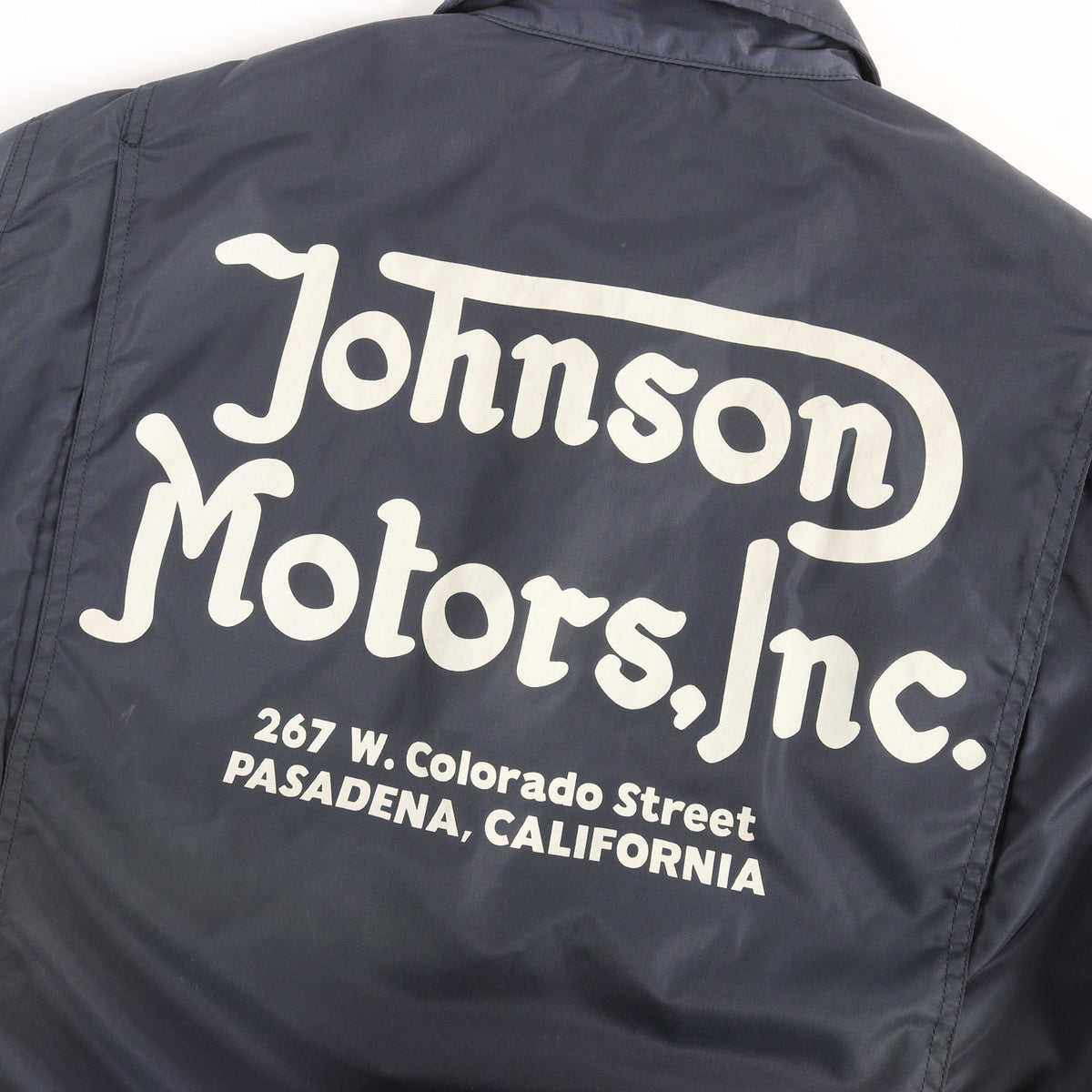[雰囲気抜群] 00s ワッペン付き レーシング ジャケット Johnson Motors / BECK