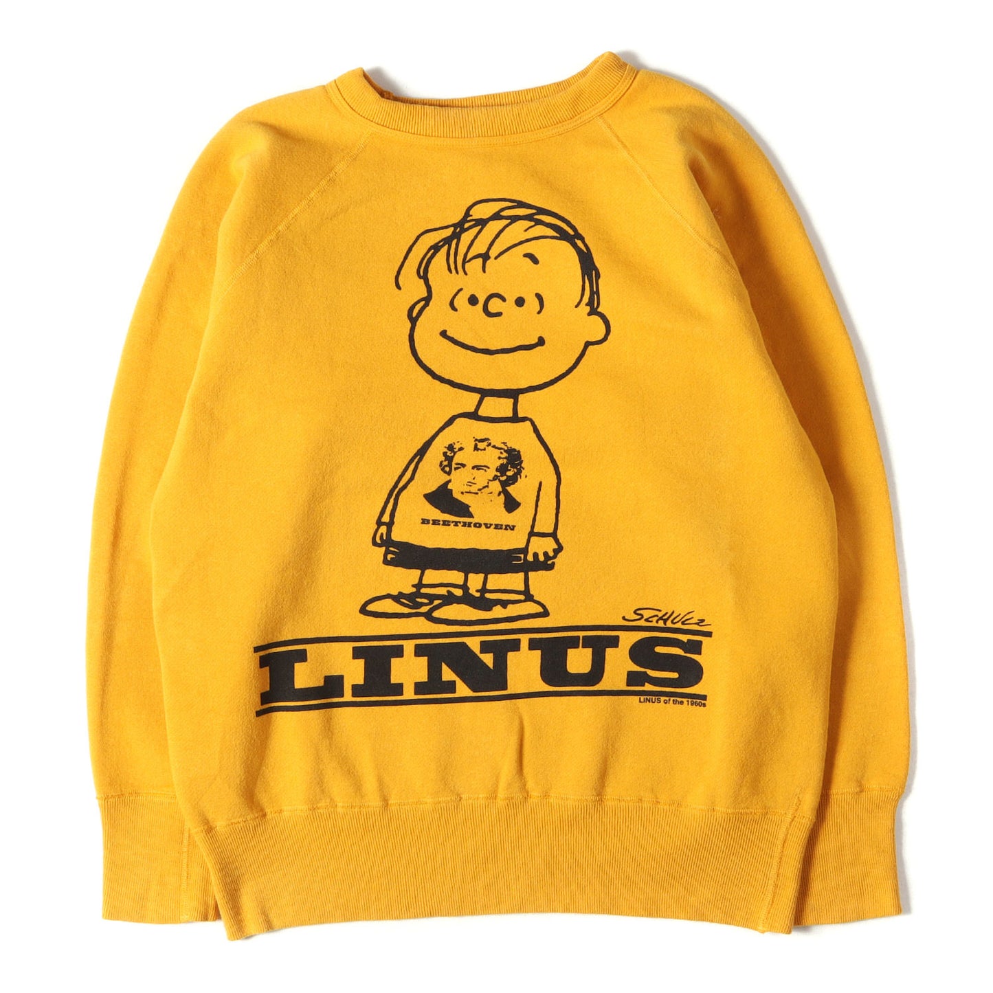 [人気モデル] ×PEANUTS ベートーヴェン ライナス ラグラン スウェット (LINUS)