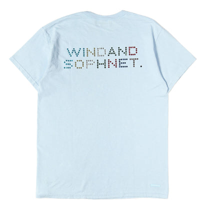 20SS ×SOPHNET ラインストーン ロゴ Tシャツ(RHINESTONE S/S TEE)