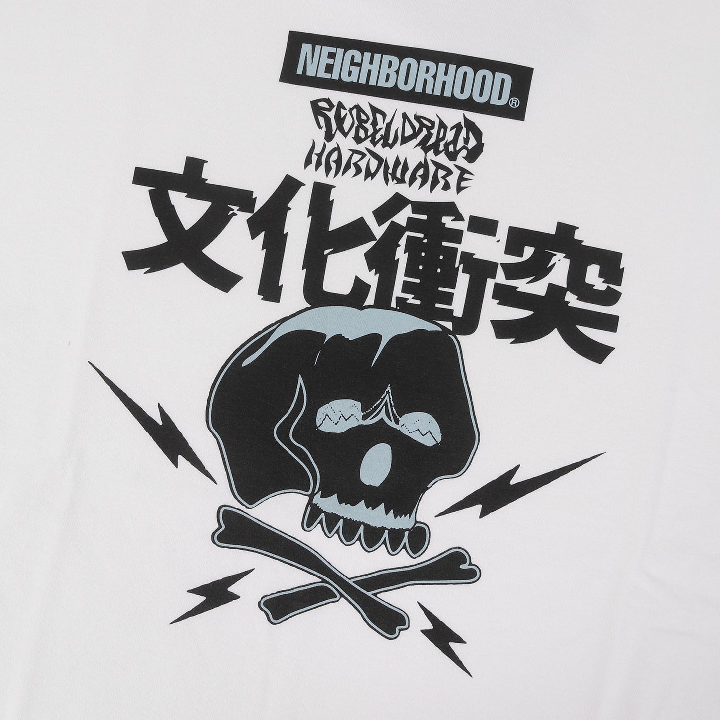 24AW ×REBEL DREAD HARDWARE スカル グラフィック Tシャツ