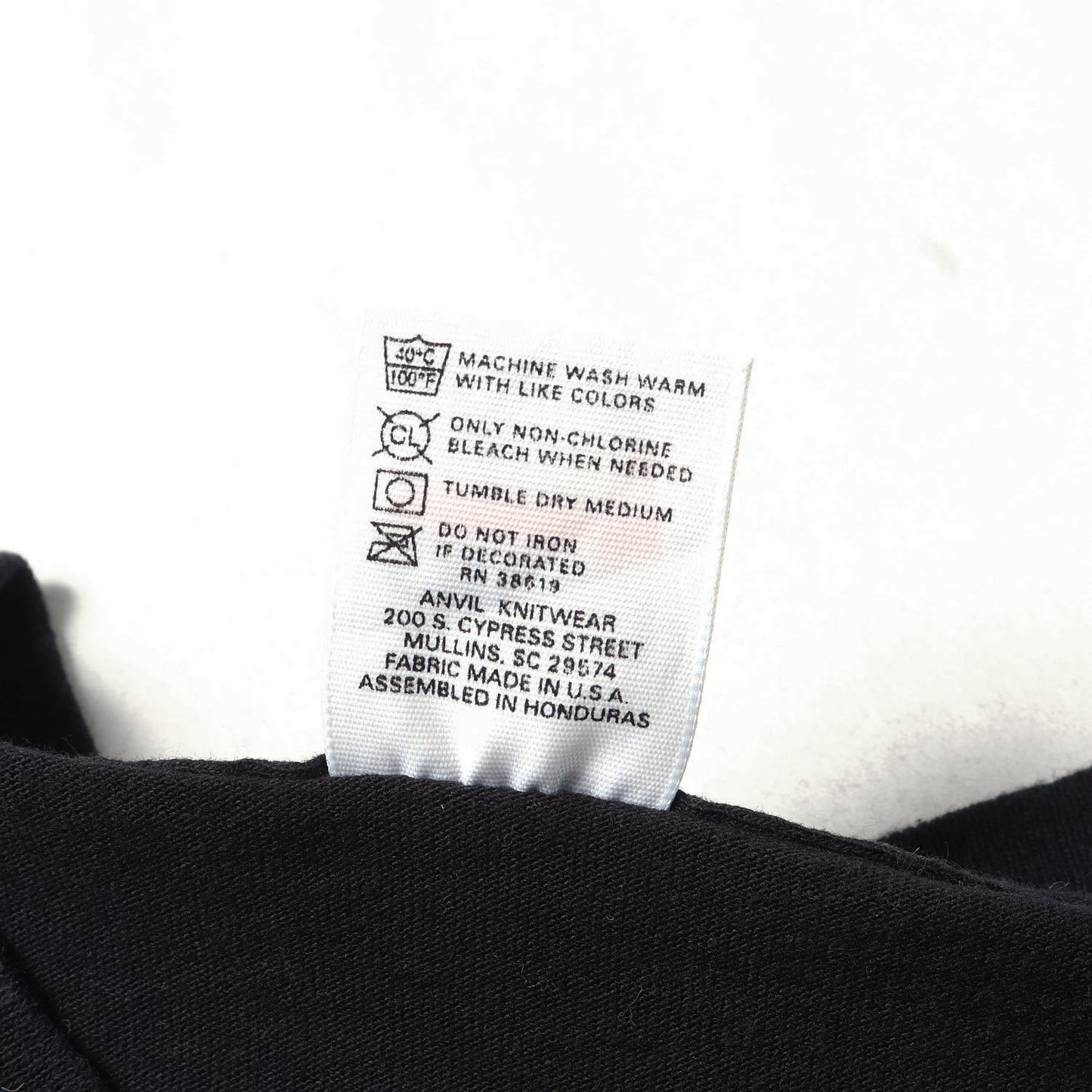 90s NYC / NEW YORK CITY ロゴ刺繍 Tシャツ / ホンジュラス製 anvil